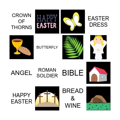 Easter Bingo Card