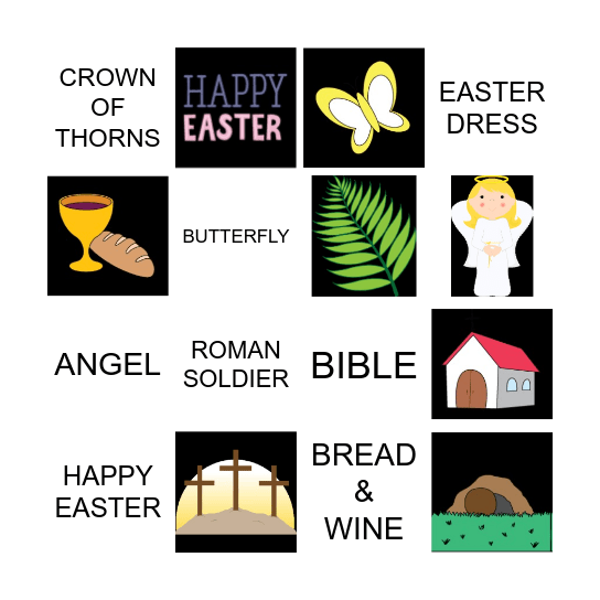 Easter Bingo Card