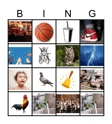 WHAT DO YOU HEAR? Bingo Card