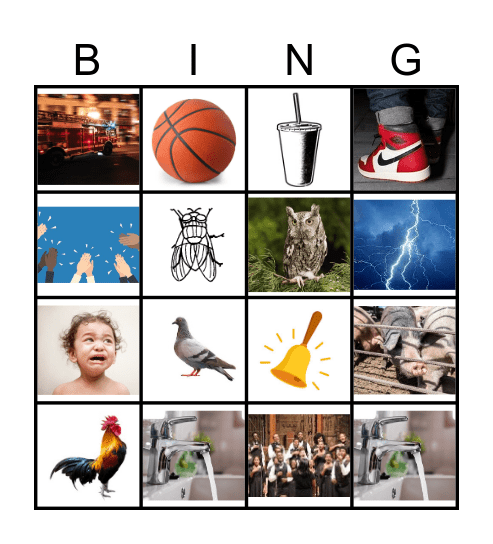 WHAT DO YOU HEAR? Bingo Card