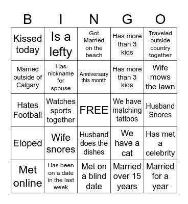 Birds Bees & Tree Leaves BINGO Card