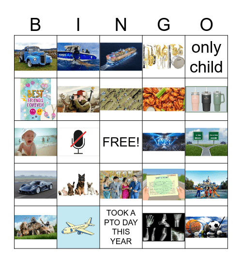 RIT MARCH BINGO Card
