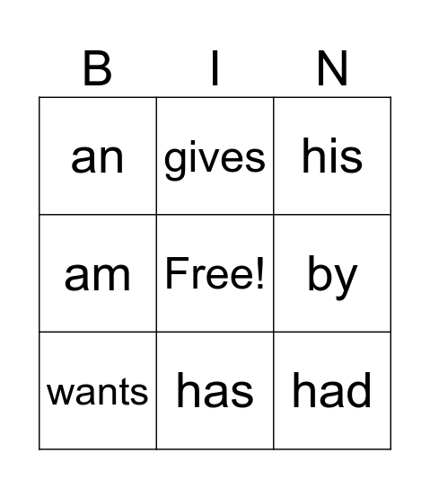 Alexa Bingo Card