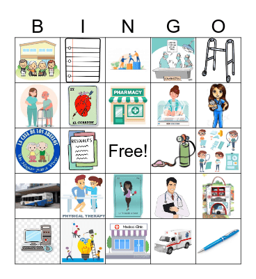 Trabajadora Social Bingo Card