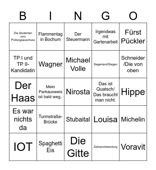 IOBingo Card