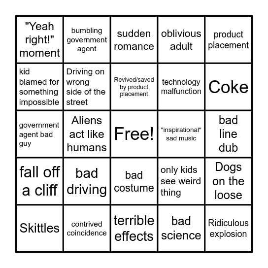 Teen After Hours BPL M&M Bingo Card