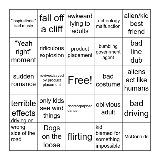 BPL Teens M&M Bingo Card