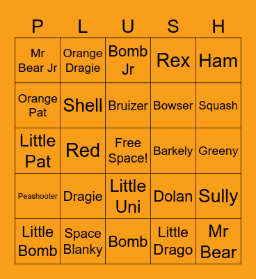 SuperBowlJeffy Bingo! Bingo Card