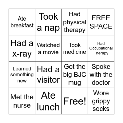 Christian Northeast Bingo! Bingo Card