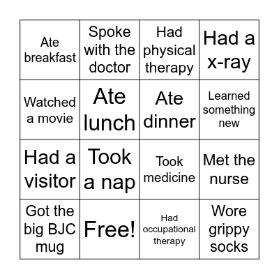 Christian Northeast Bingo! Bingo Card
