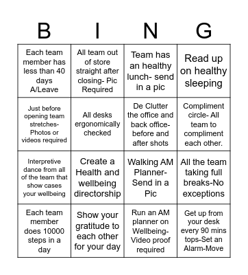 Feel aMAYzing Month Bingo Card