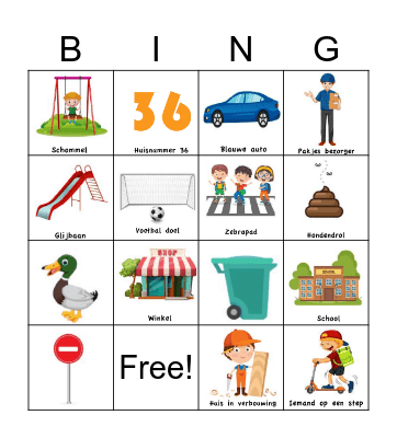 buiten Bingo Card