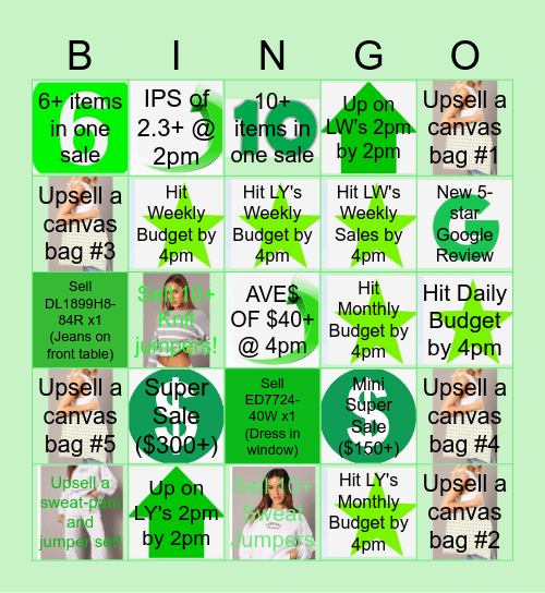 VIC Monthly Bingo Comp Bingo Card