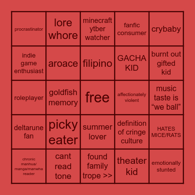 iskos bingo Card