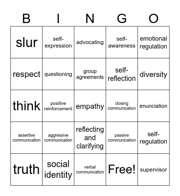 springo bingo Card