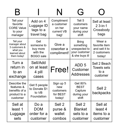 ADS Builder Bingo Card