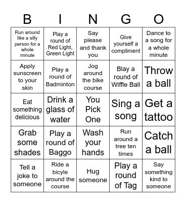 Solar Eclipse Day Bingo Card