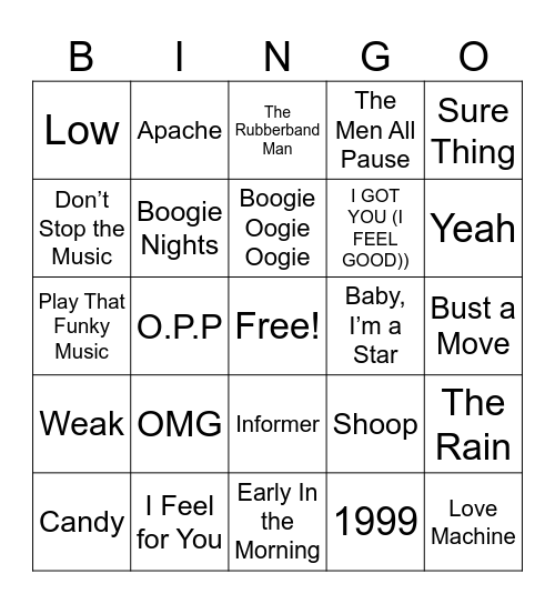 *****COVER-ALL***** Bingo Card