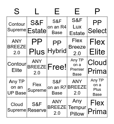 Memorial Day Contest Bingo Card