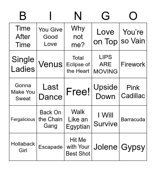 ####-EXTRA-#### Bingo Card