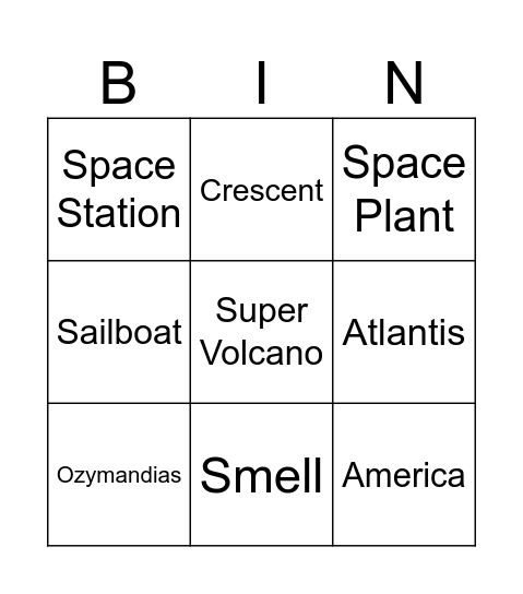 Infinite Bingo Card