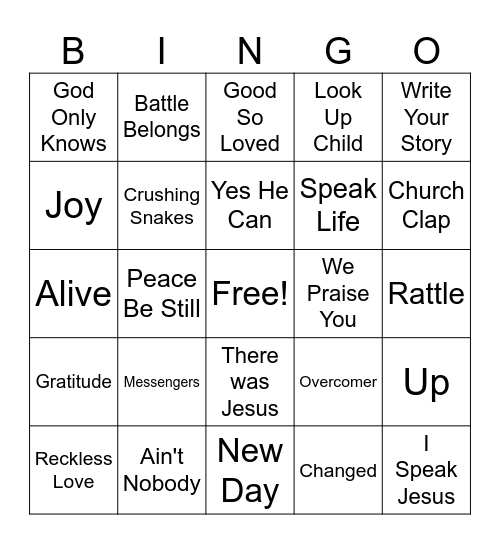 AFirm Bingo Card