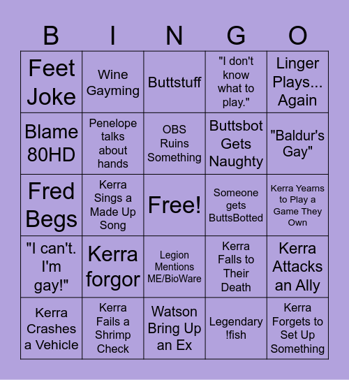 its_bingo Card