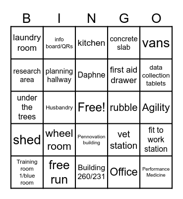 Get to Know the PVWDC! Bingo Card