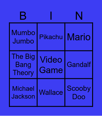 Infinite Craft Bingo Card
