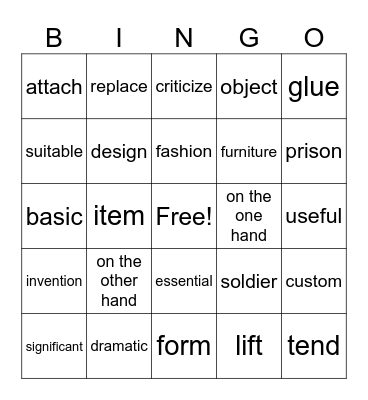 p.74,75 Bingo Card
