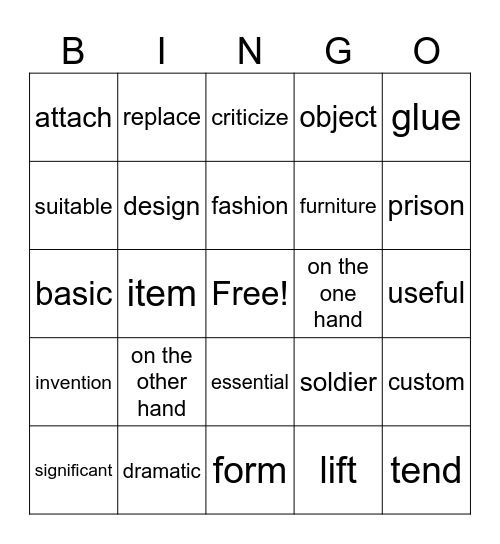 p.74,75 Bingo Card