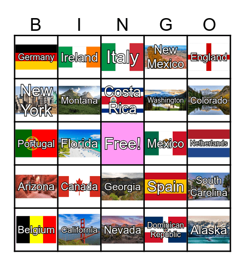 Karla's Travels Bingo ✈️ Bingo Card