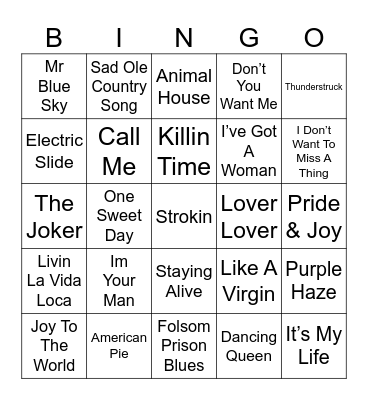 BDB Bingo 2 Bingo Card
