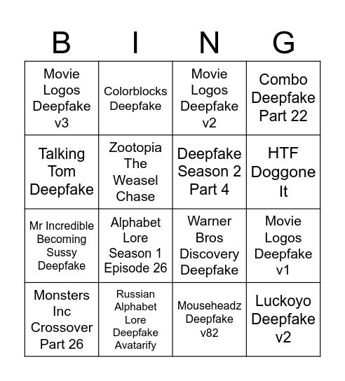 4-12-17 Bingo Card