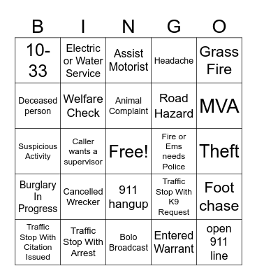 2024 TCO WEEK Bingo Card