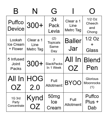 April 2024 Back Bay Bingo!!! Bingo Card