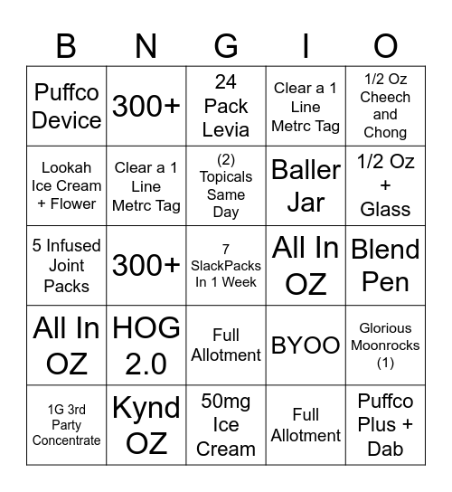 April 2024 Back Bay Bingo!!! Bingo Card