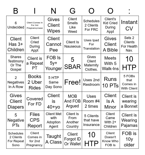 April Foolssss Bingo Card