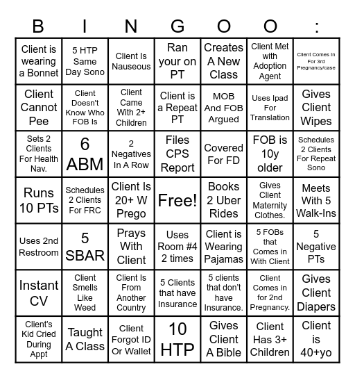 April Foolssss Bingo Card
