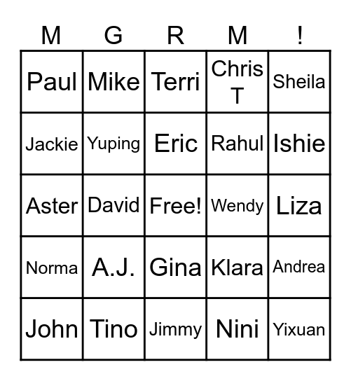 Lab Week 2024 Bingo Card