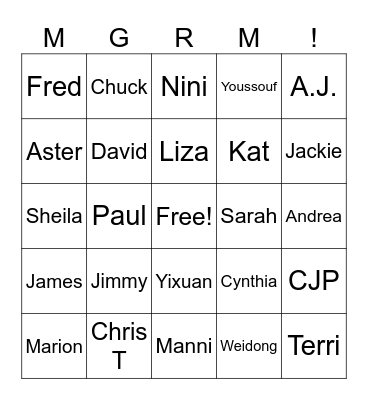 Lab Week 2024 Bingo Card
