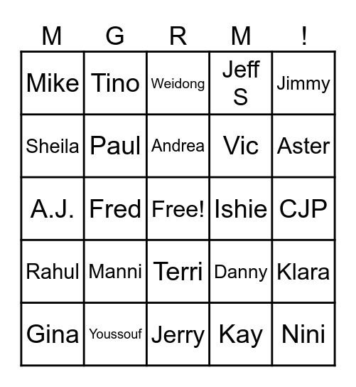 Lab Week 2024 Bingo Card