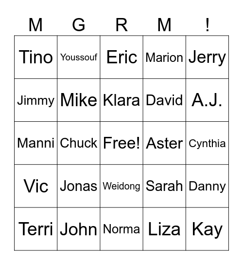 Lab Week 2024 Bingo Card