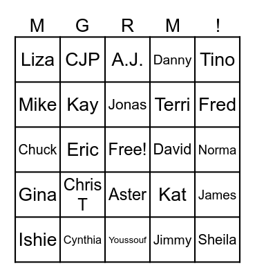 Lab Week 2024 Bingo Card