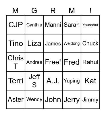 Lab Week 2024 Bingo Card