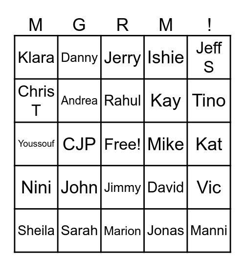 Lab Week 2024 Bingo Card