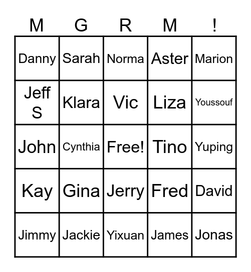 Lab Week 2024 Bingo Card