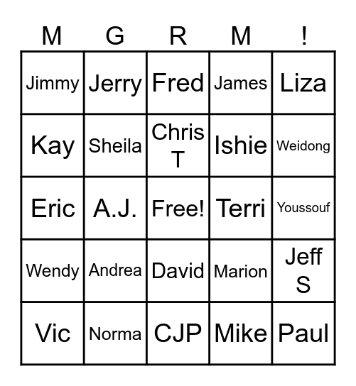 Lab Week 2024 Bingo Card