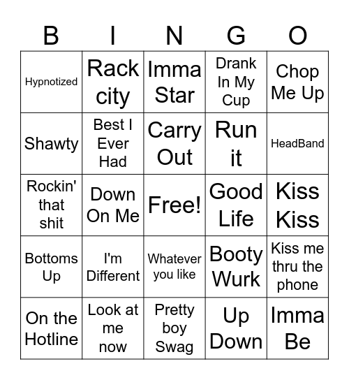 Bingo Mix Bingo Card