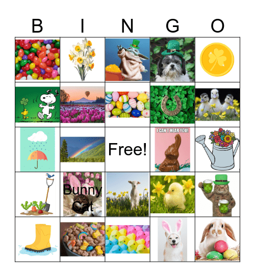 Spring Bingo Card